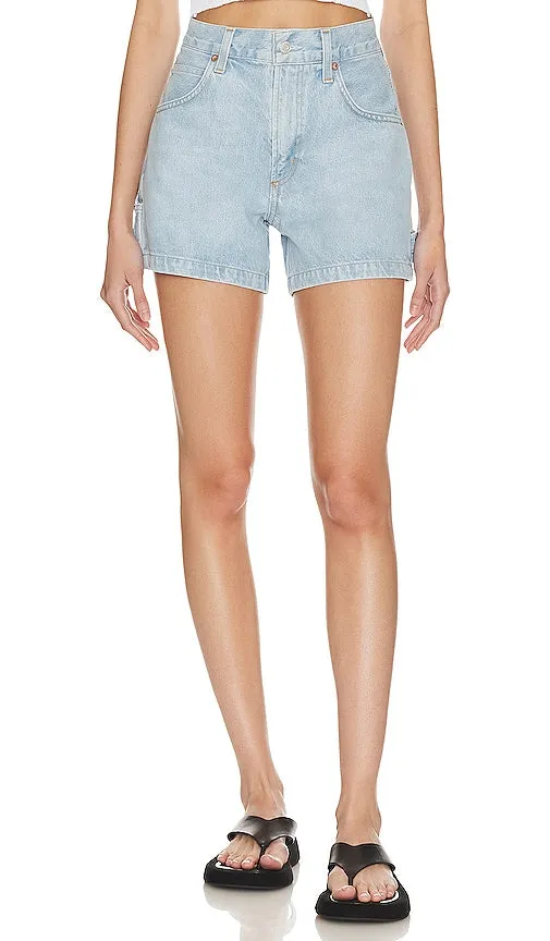 AGOLDE Magda Short in Blue