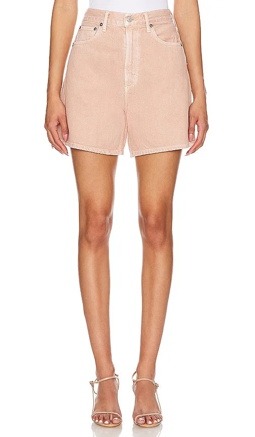 AGOLDE Stella Short in Pink