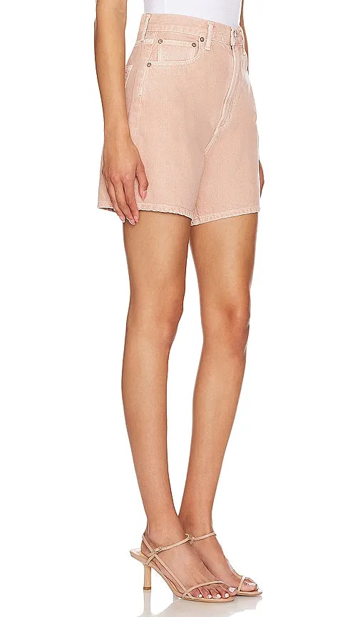 AGOLDE Stella Short in Pink