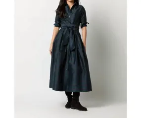 Ann Mashburn - Classic Shirtwaist Maxi Dress