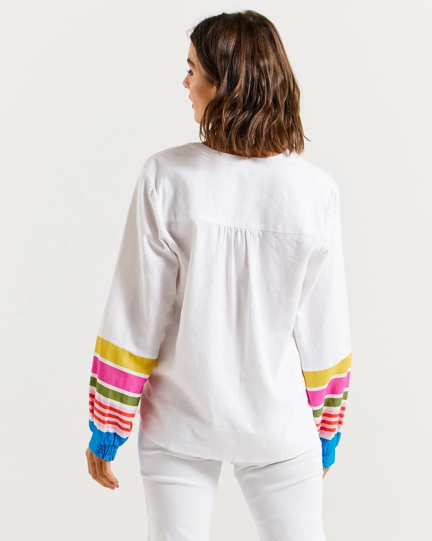 Blossom Blouse - White