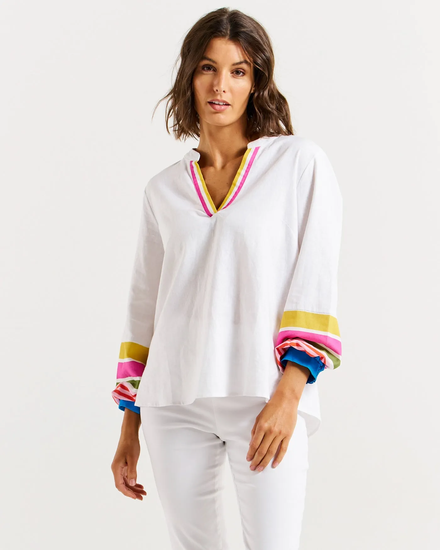 Blossom Blouse - White