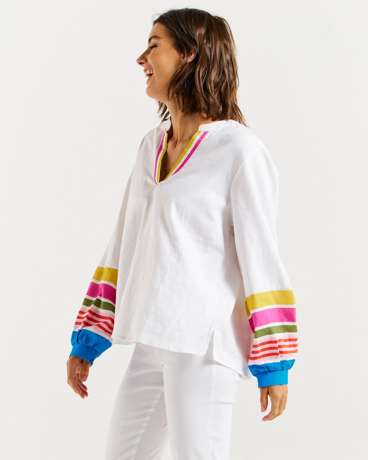 Blossom Blouse - White
