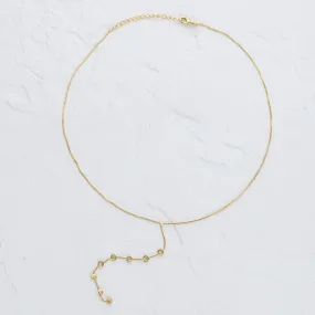 Circle Droplet Necklace