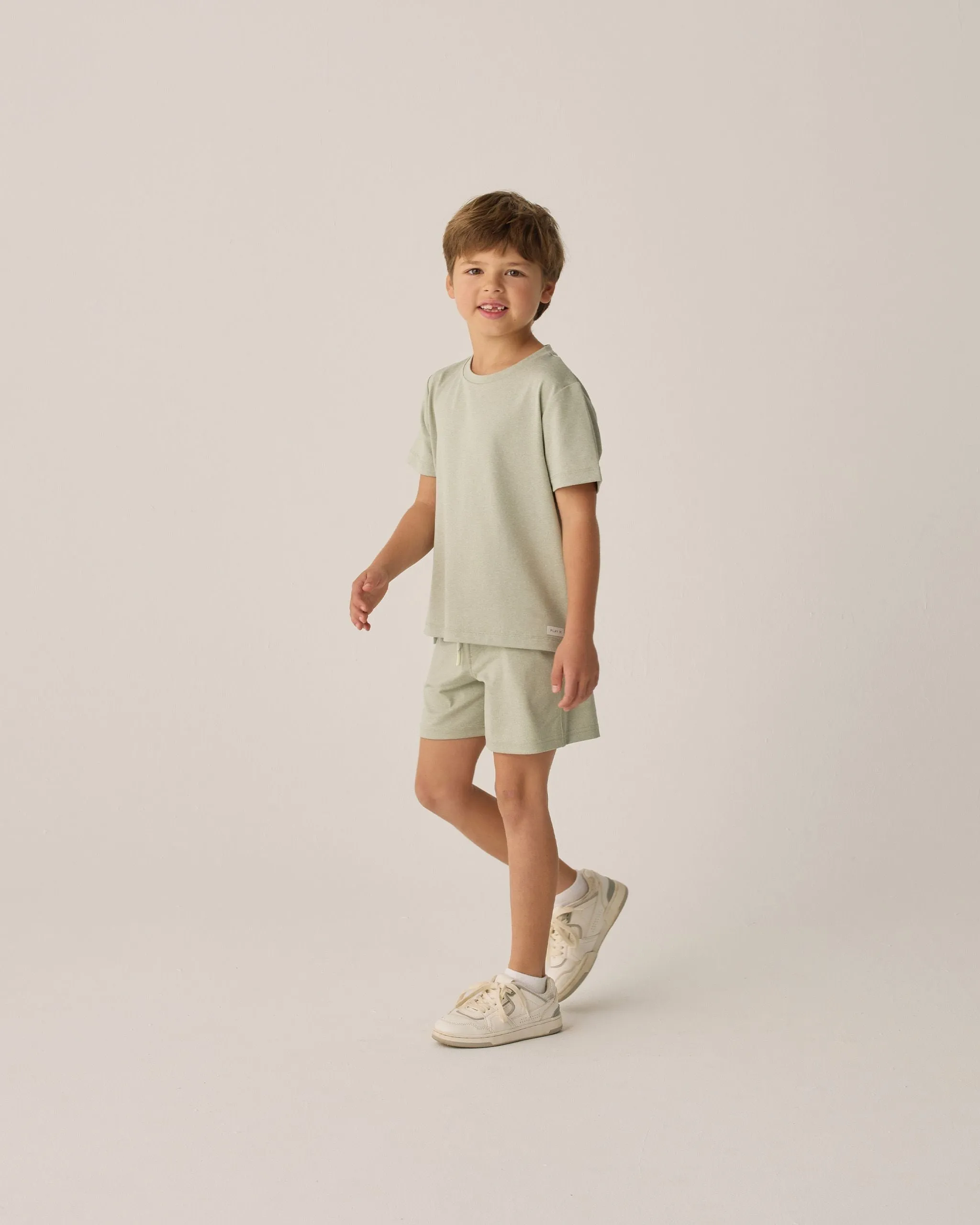 Cove Essential Tee - Heathered Sage