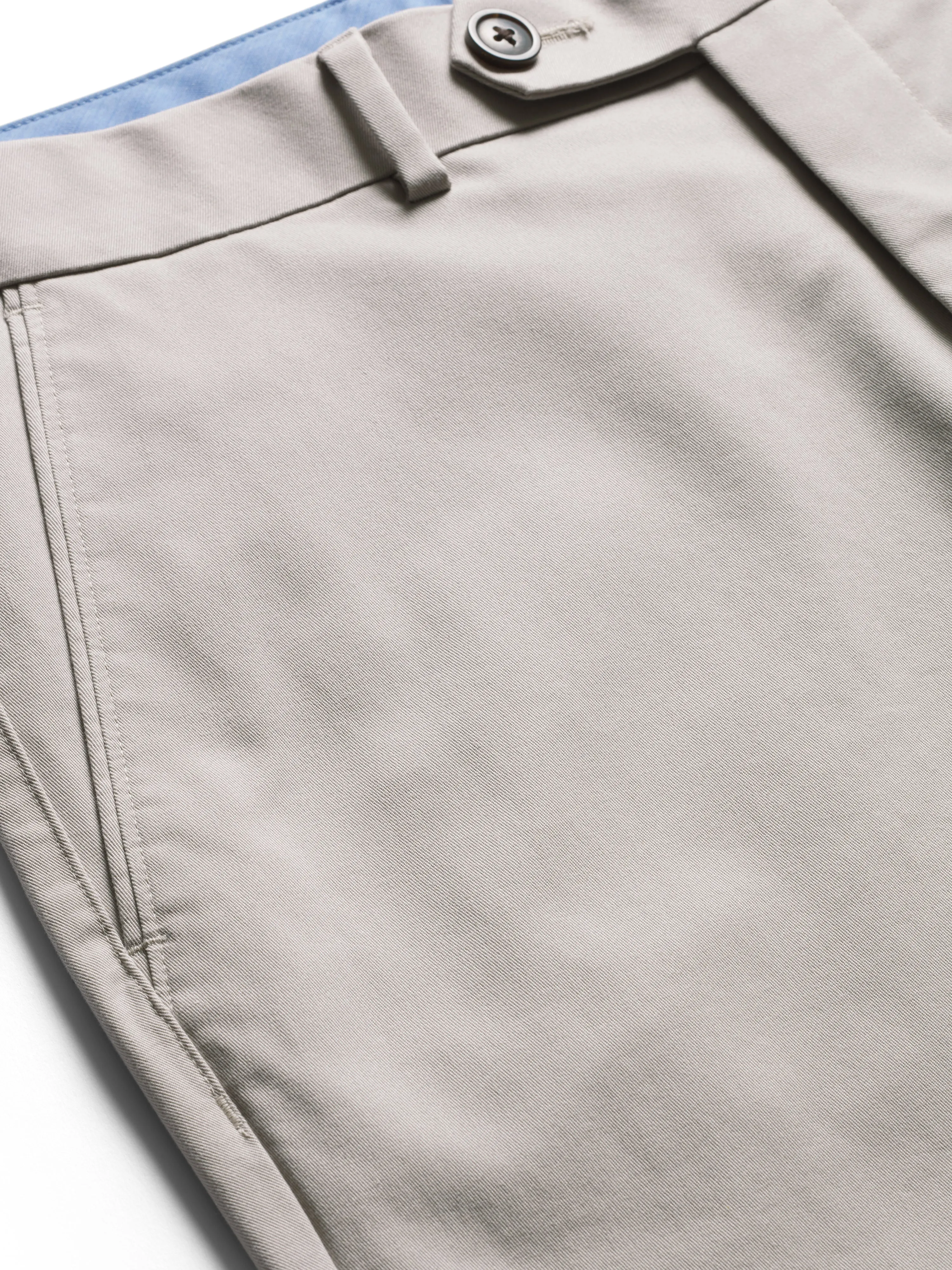 Non Iron Radcliffe Slim Fit Stone Chino