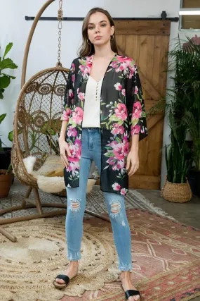 Pre-Order Floral Print Kimono