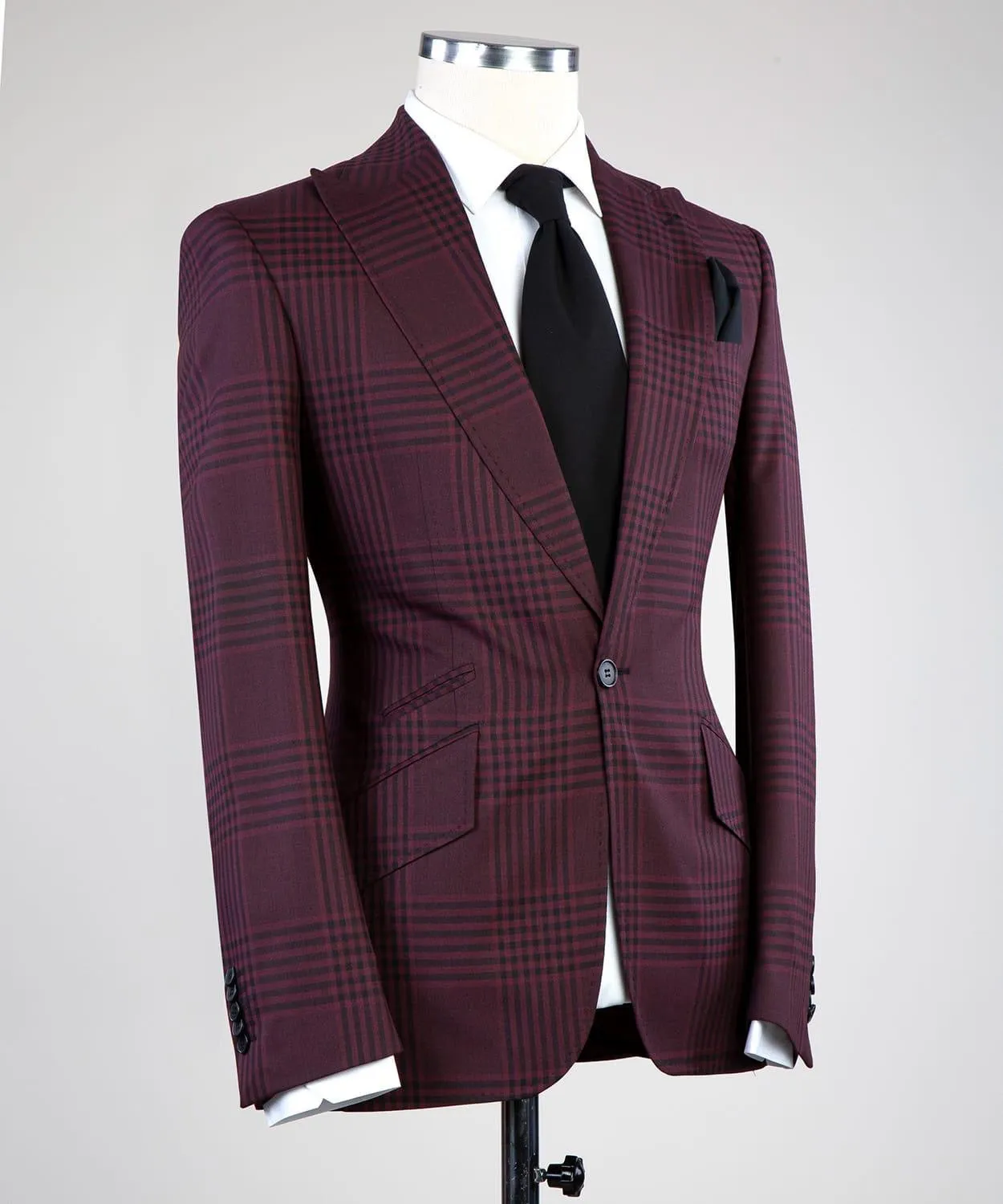 Prince of Check (Maroon)