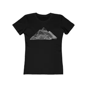 Pyramids - Women's The Boyfriend Tee