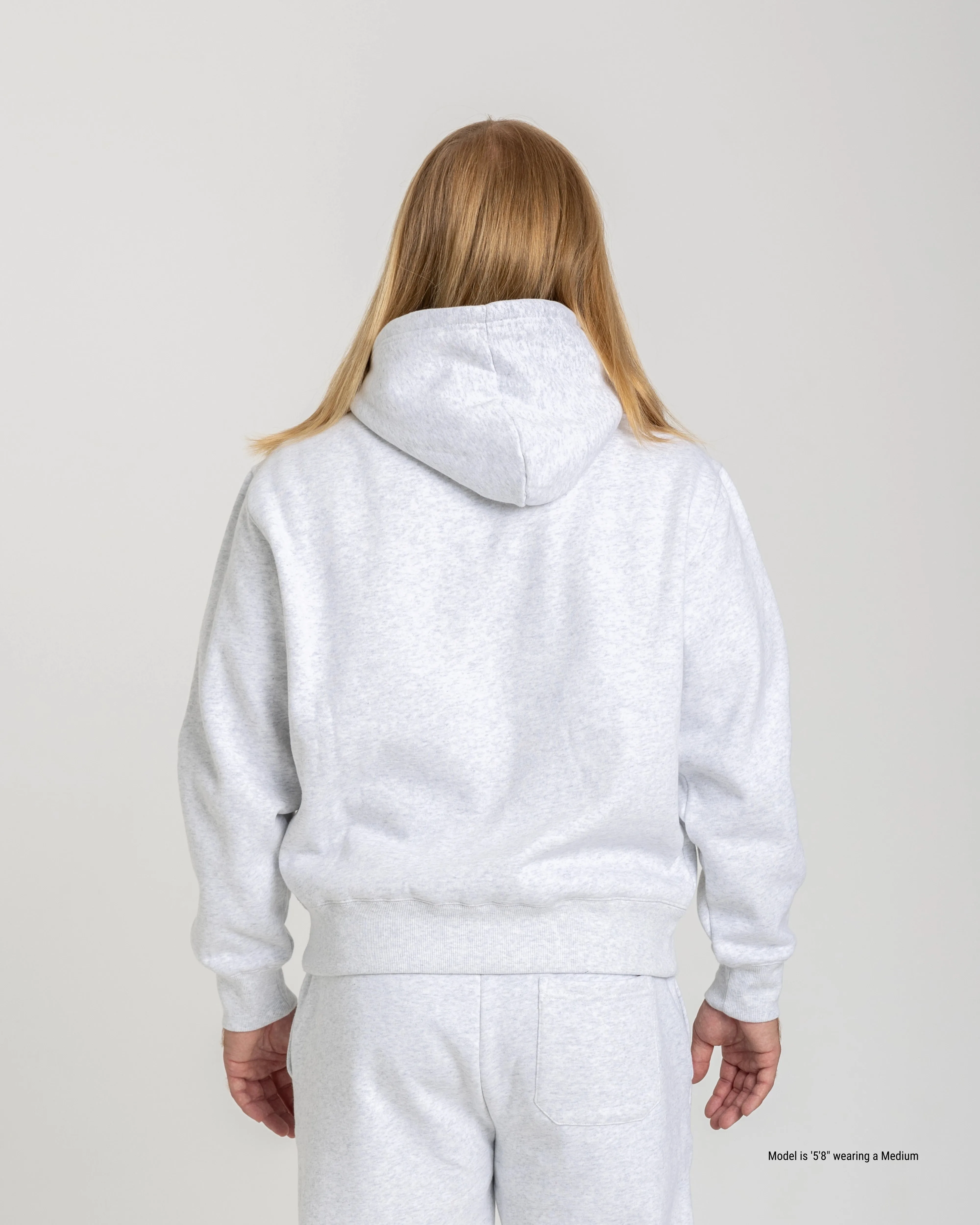 Relaxed Fit Hoodie for Shorter Men