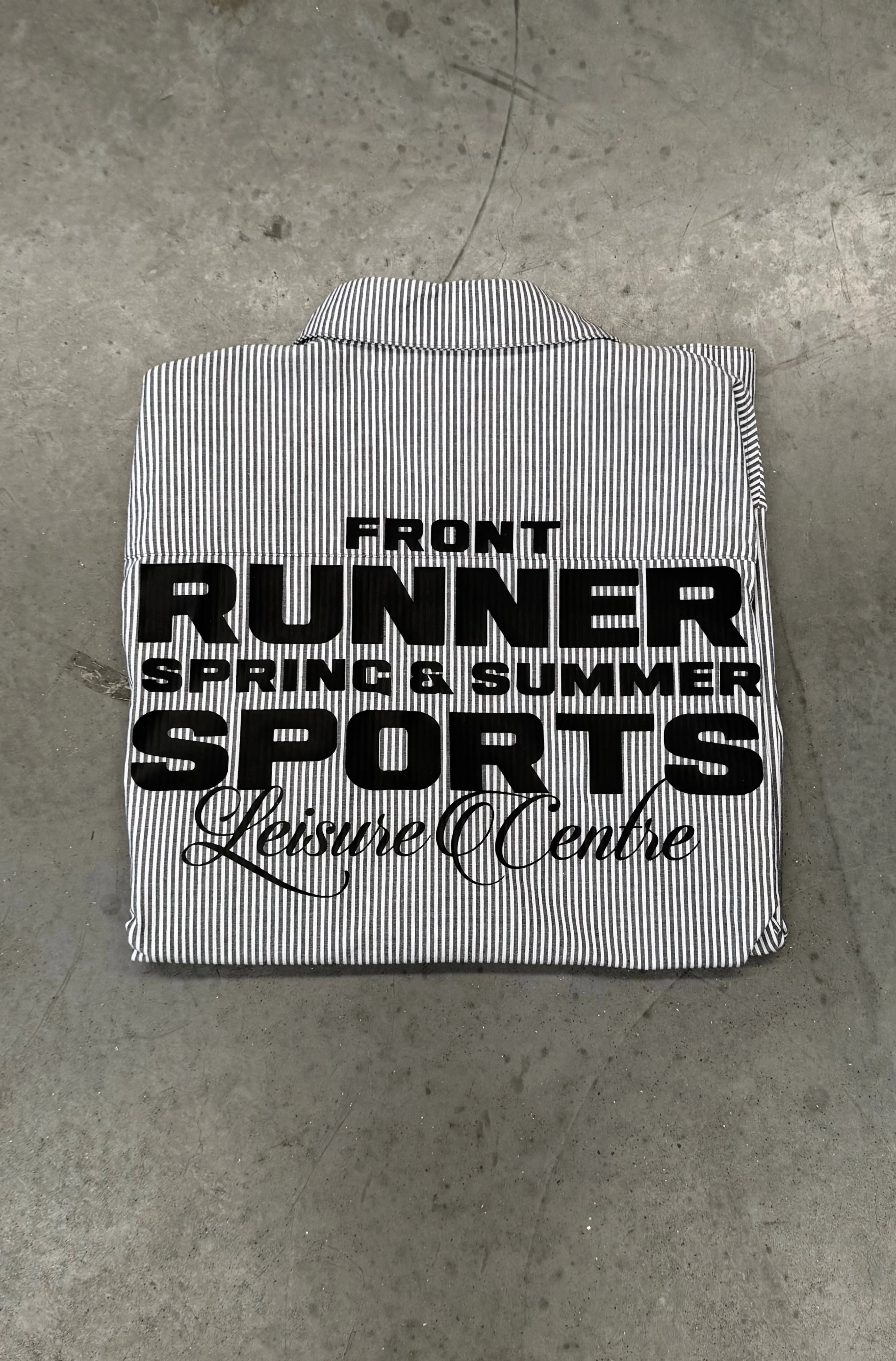 SS Leisure Shirt - Black Stripe
