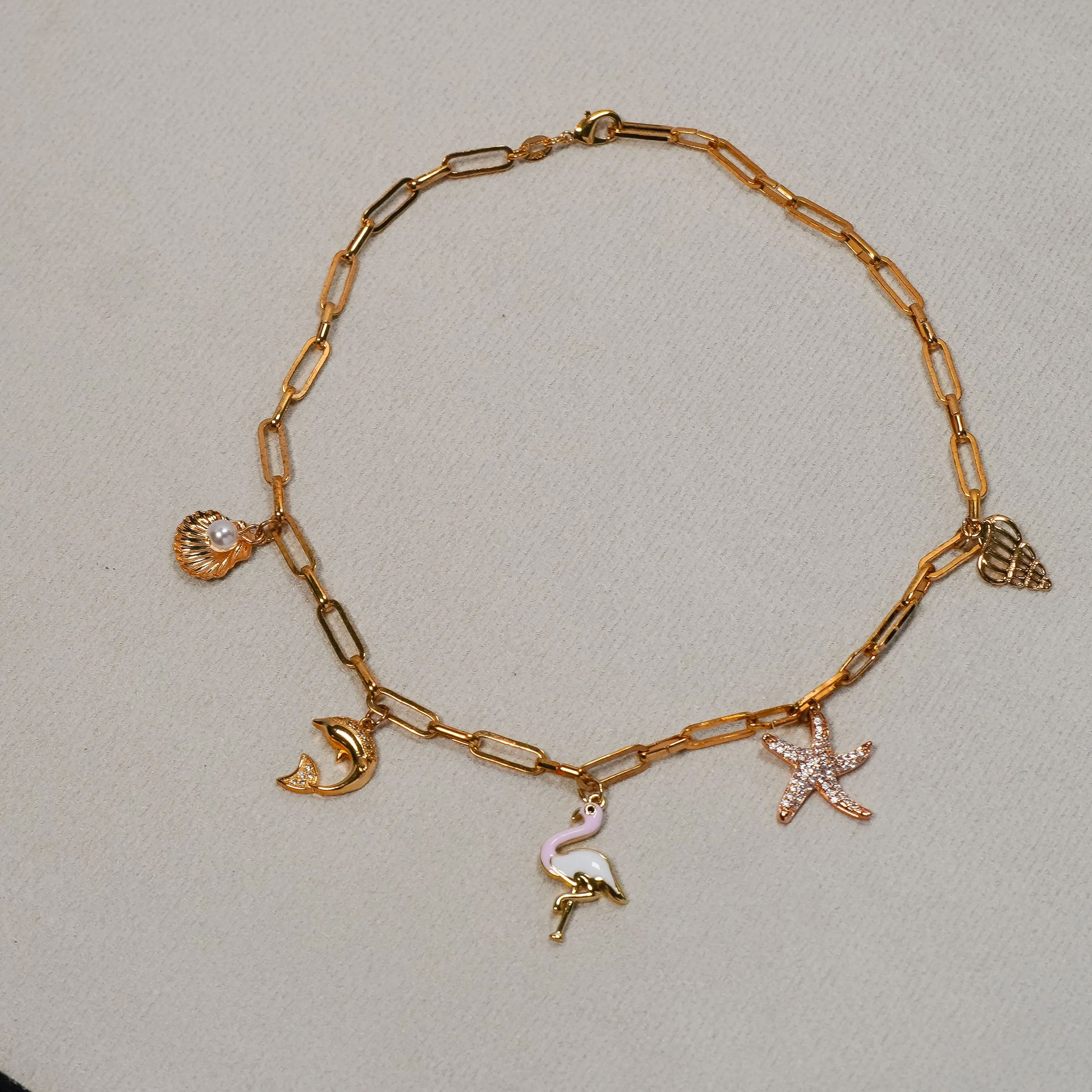 Summer Sea Charm Necklace