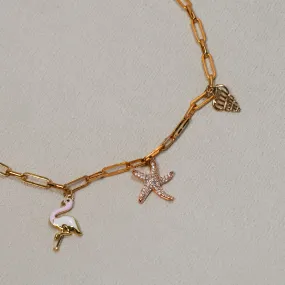 Summer Sea Charm Necklace