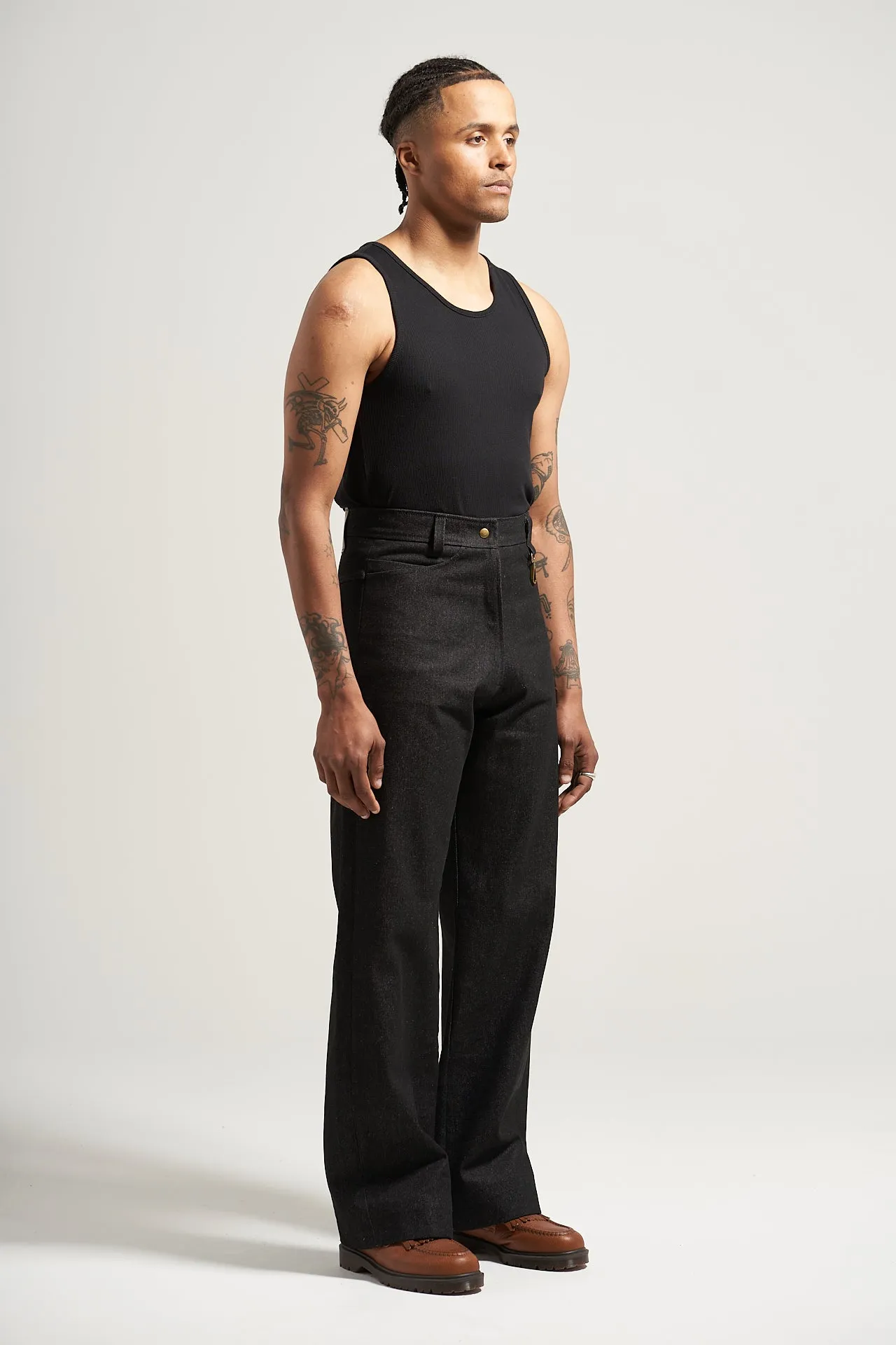 The Raw Black 001 Denim