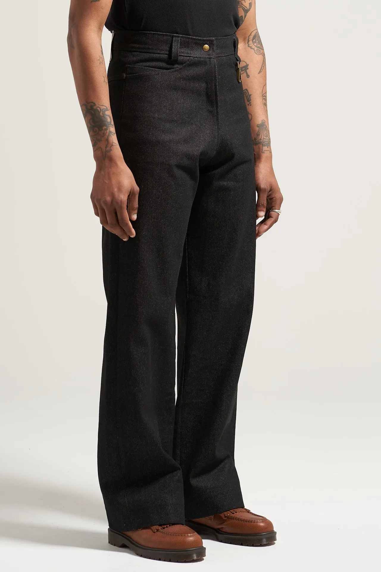 The Raw Black 001 Denim