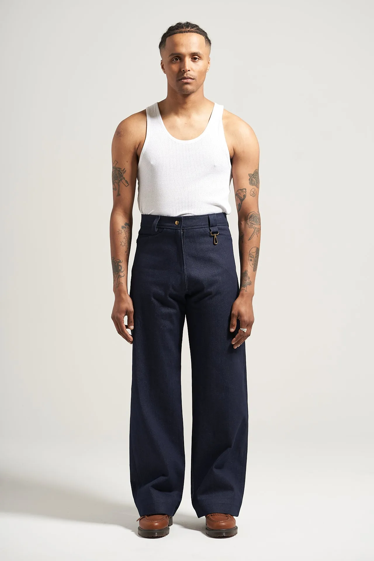The Raw Indigo 001 Denim