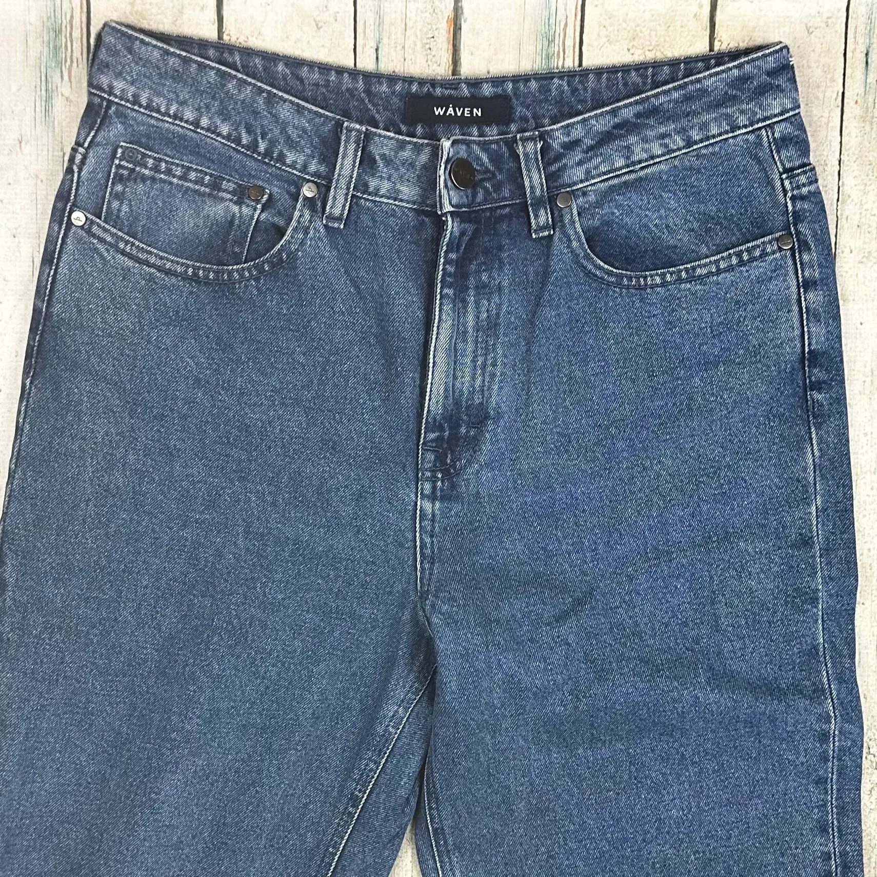 Waven 'Fenn' High Waisted Flares -Size 30
