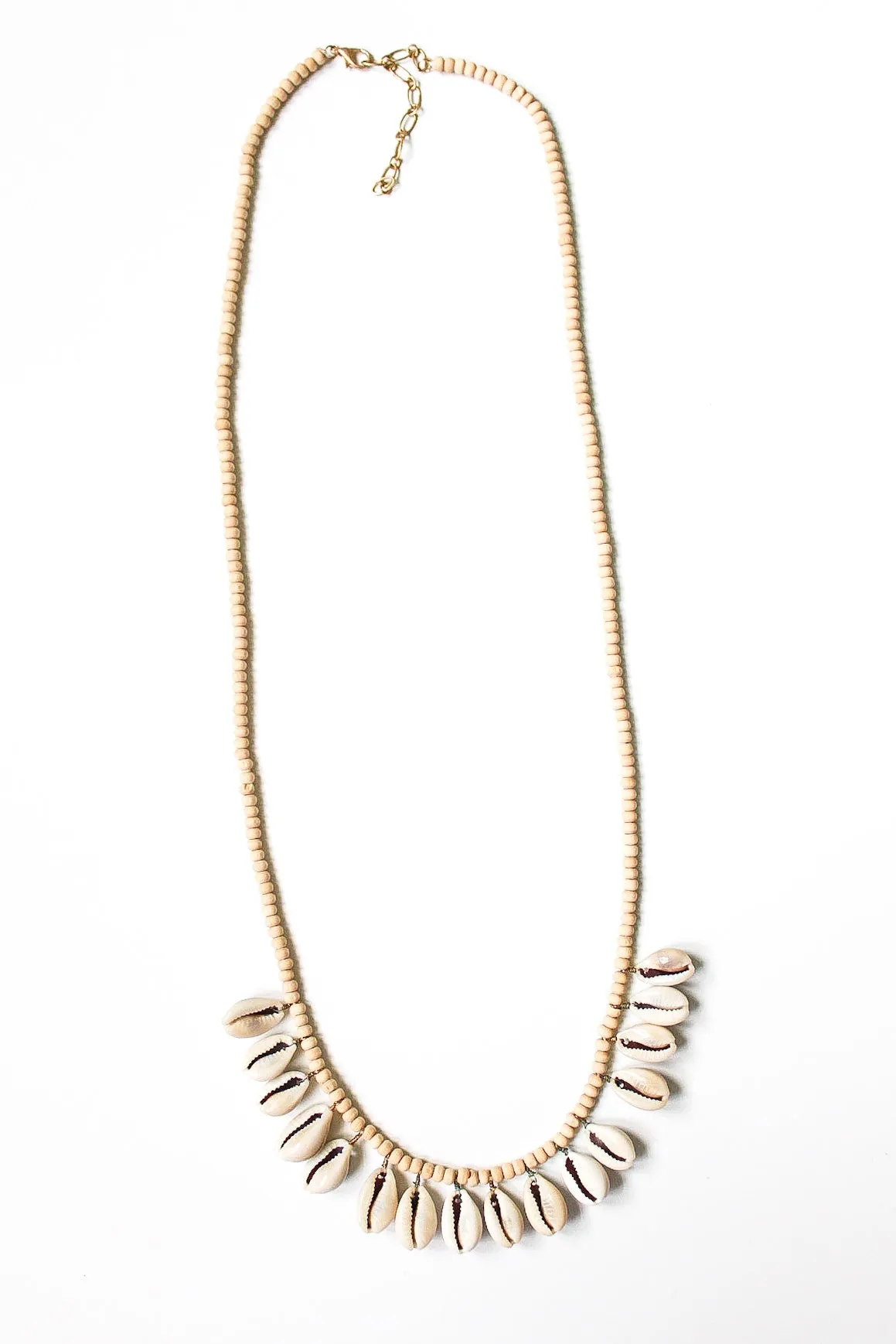 Woody Shells Necklace